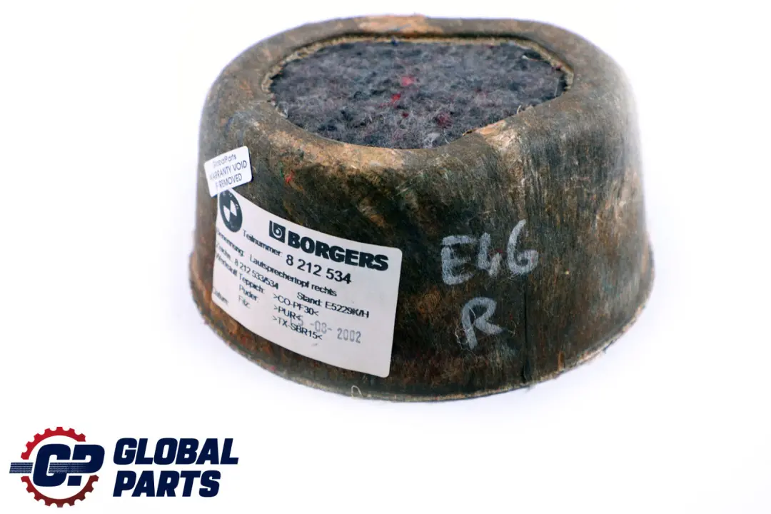 Haut-Parleur Stereo Arriere Droite pour BMW E46 à propos du numéro de pièce 8212534 BMW E46 Haut-Parleur Stereo Arriere Droite - SKU 8212534 - Numéro de pièce 8212534