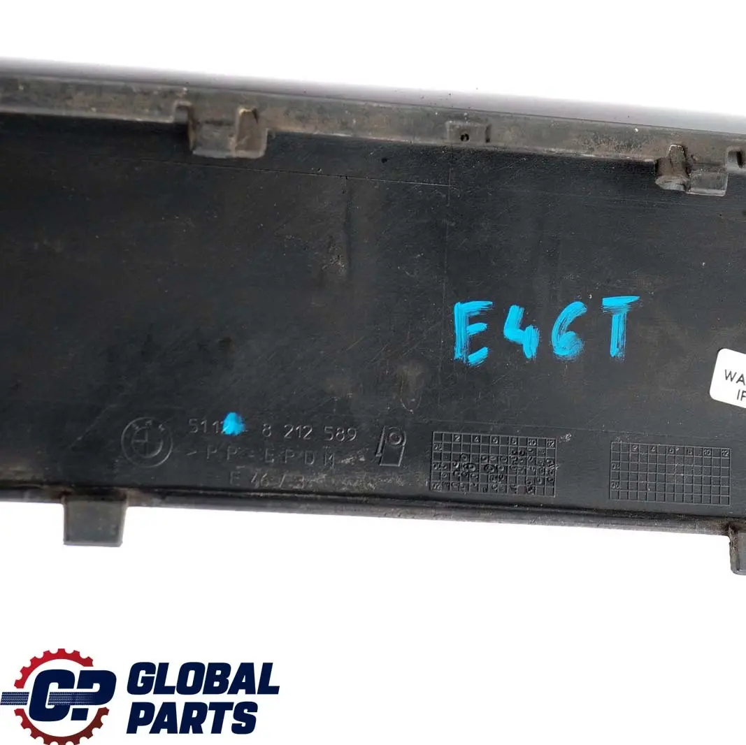 BMW 3 er E46 Touring Stossleiste Stossfänger Blende Hinten Mitte - SKU 8212589 - Teilenummer 8212589