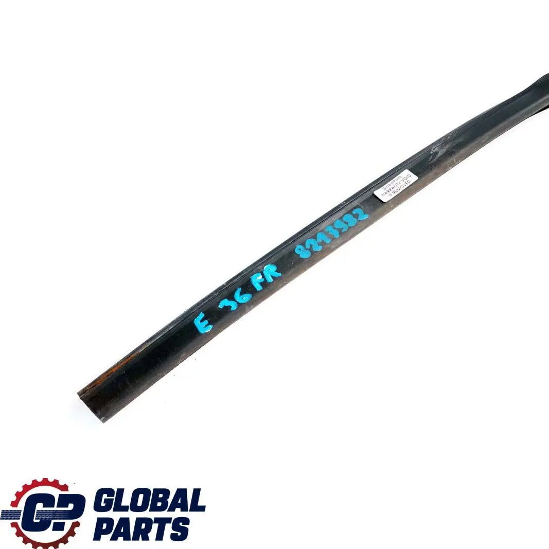 Door Window Guide Front Right O/S Rubber Seal to BMW 3 Series E36 Saloon Touring with Part number 8213982 BMW 3 Series E36 Saloon Touring Door Window Guide Front Right O/S Rubber Seal - SKU 8213982 - Part number 8213982