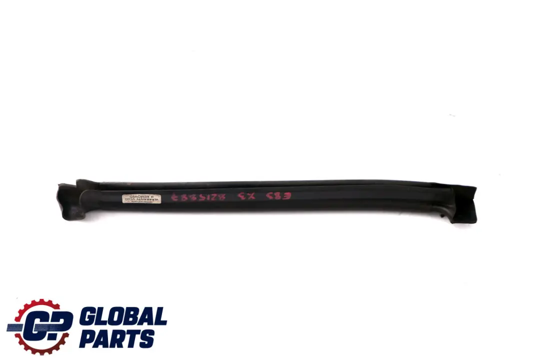 BMW X3 Series E83 Sealing Seal Engine Compartment Left N/S - SKU 8215887 - Part number 3400361