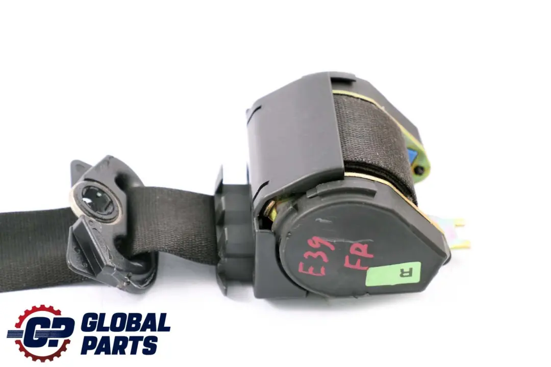 BMW E39 Seat Upper Belt Force Limiter Front Right O/S Black - SKU 8217390 - Part number 8217390
