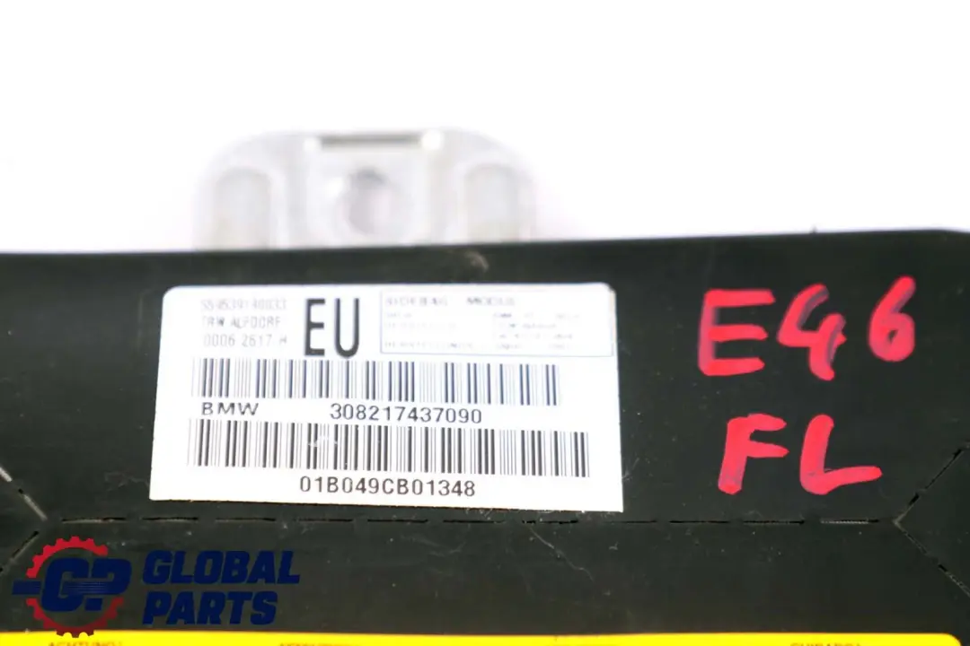 Left Front Door Air Bag Module N/S to BMW 3 Series E46 with Part number 8217437 BMW 3 Series E46 Left Front Door Air Bag Module N/S - SKU 8217437 - Part number 8217437