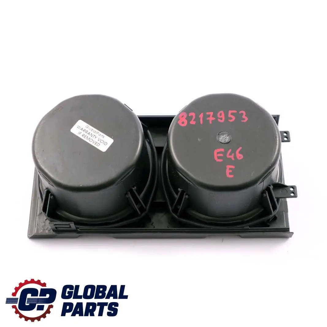 BMW E46 Portabibite Centrale Console Nero - SKU 8217953 - Numero di parte 8217953