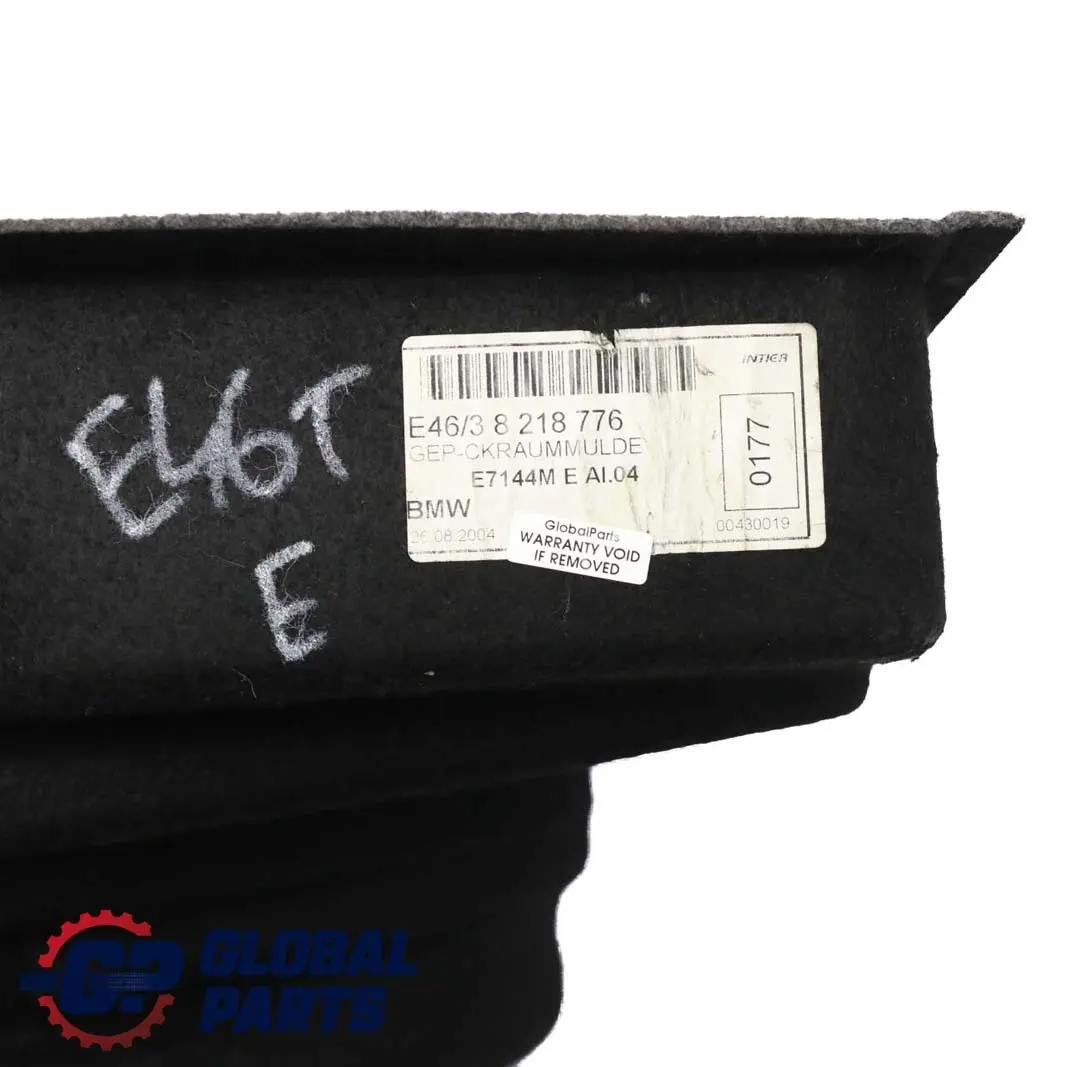 BMW E46 Osłona Koła Zapasowego Wanna Bagażnika - SKU 8218776 - Numer Części 8218776