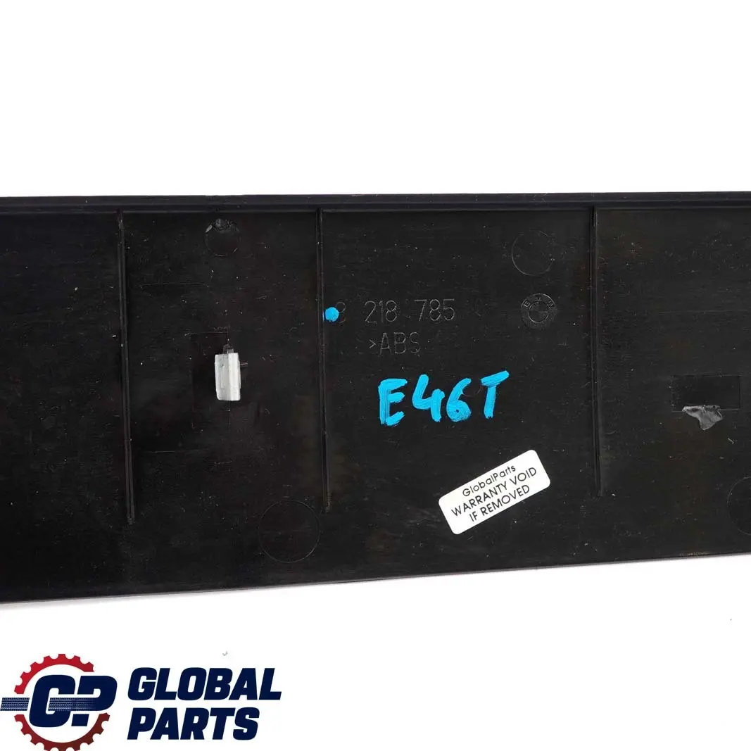 Tapa Superior Del Portón Trasero Tapa Del Maletero Negro para BMW E46 Touring con número de pieza 8218785 BMW E46 Touring Tapa Superior Del Portón Trasero Tapa Del Maletero Negro - SKU 8218785 - Número de pieza 8218785