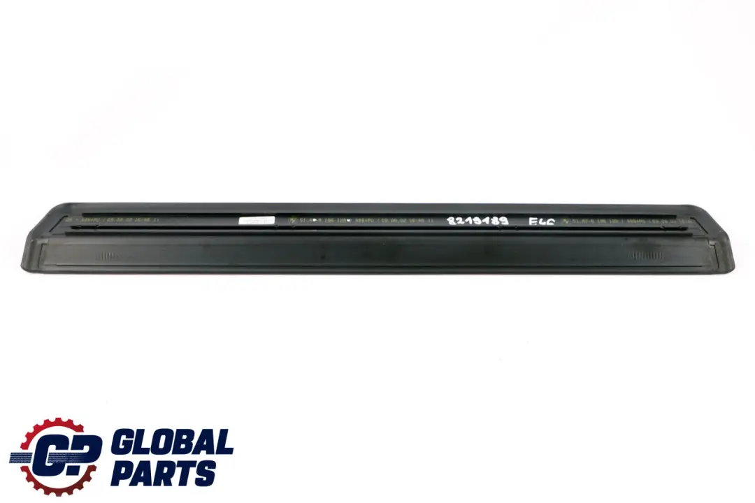 BMW 3 Series E46 Cover Strip Entrance Front Left Right N/O/S Trim Black 8196129 - SKU 8219189 - Part number 8219189
