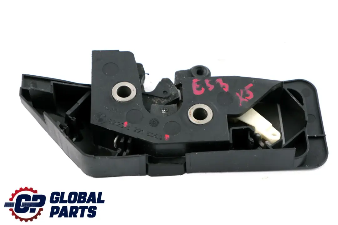 Bloqueo Asiento Trasero Izquierdo 5220 para BMW E53 con número de pieza 8221535 BMW E53 Bloqueo Asiento Trasero Izquierdo 5220 - SKU 8221535 - Número de pieza 8221535