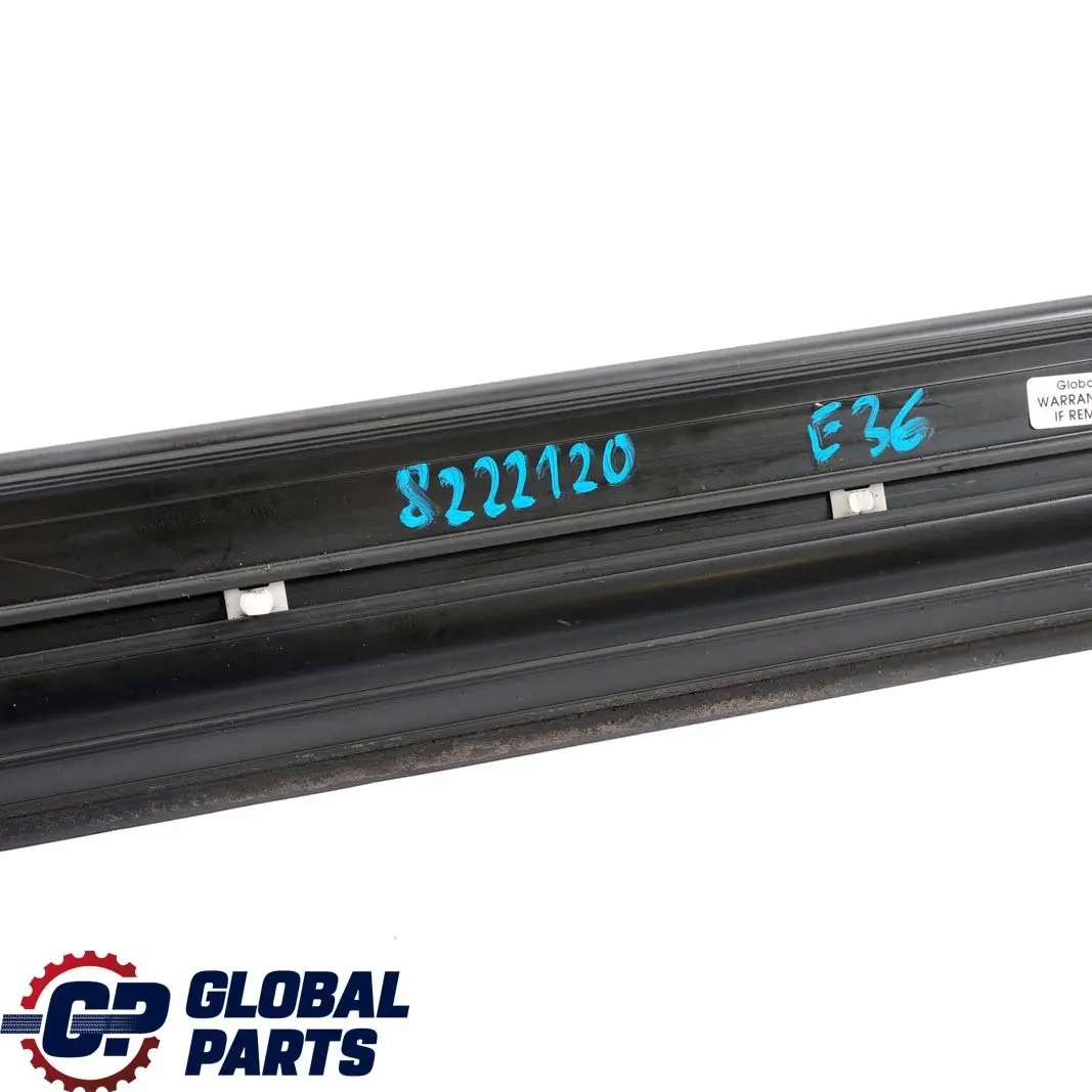 Front Door Entrance Sill Interior Trim Panel to BMW 3 Saloon Touring E36 with Part number 8222120 BMW 3 Saloon Touring E36 Front Door Entrance Sill Interior Trim Panel - SKU 8222120 - Part number 8222120