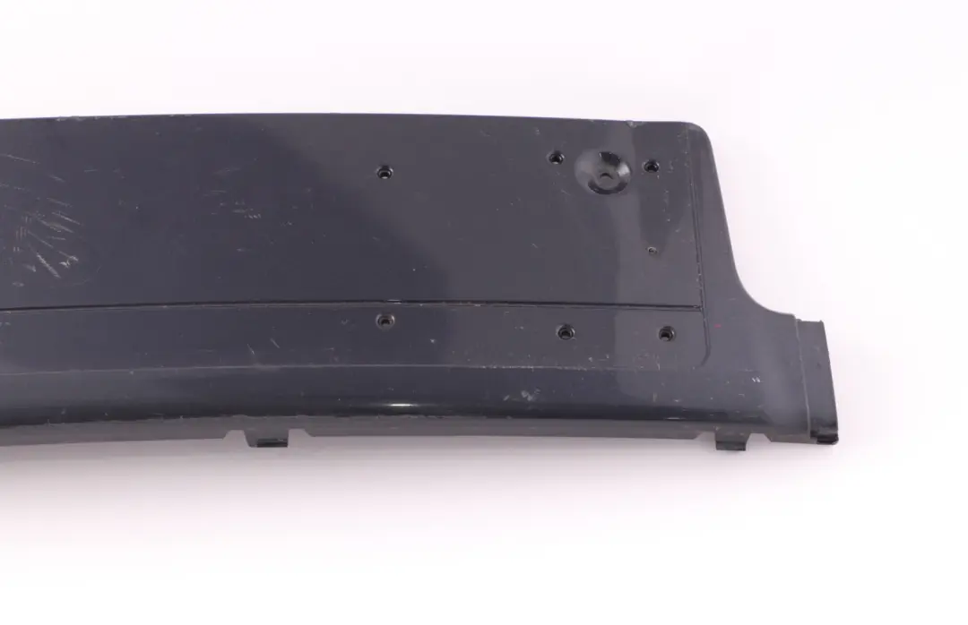 BMW 7 Series E65 E66 Front Bumper Licence Plate Base Orientblau Blue 8223229 - SKU 8223229-OB - Part number 7043454