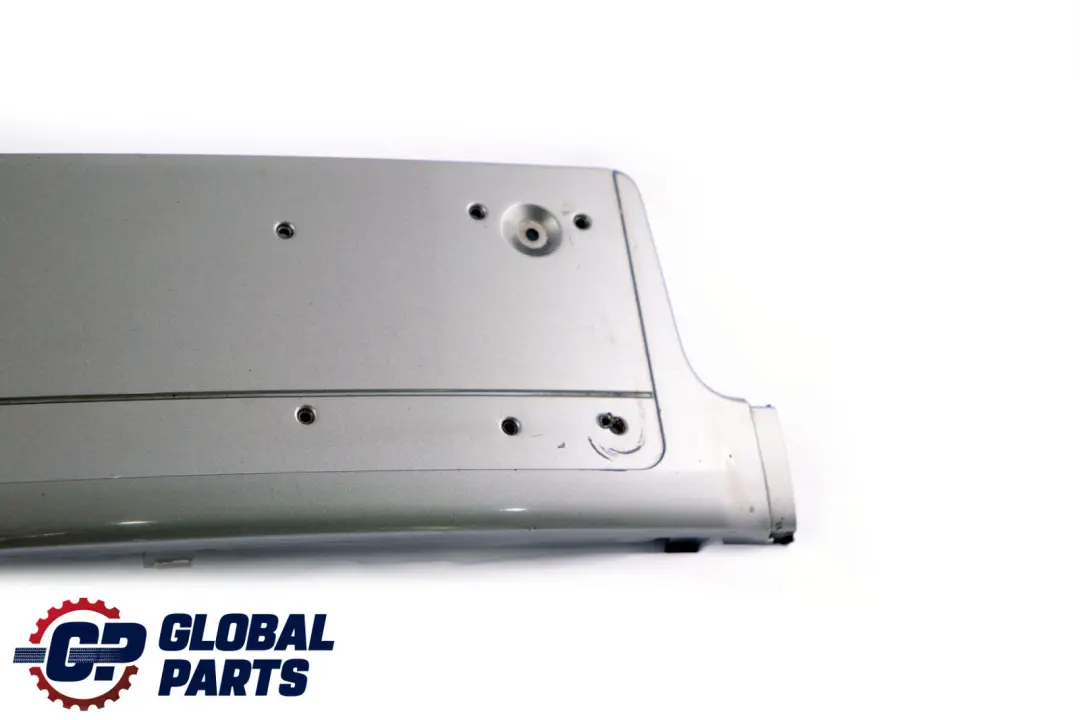 Front Bumper Licence Plate Base Sterlinggrau 472 8223229 to BMW 7 Series E65 E66 with Part number 7043454 BMW 7 Series E65 E66 Front Bumper Licence Plate Base Sterlinggrau 472 8223229 - SKU 8223229-STG - Part number 7043454