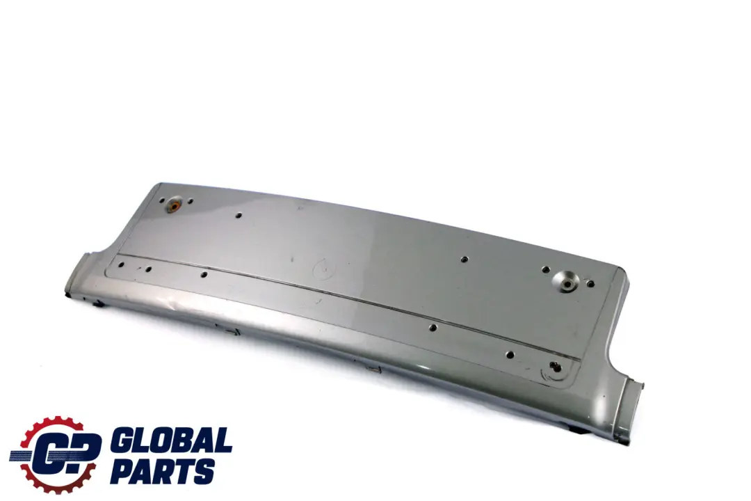 Front Bumper Licence Plate Base Sterlinggrau 472 8223229 to BMW 7 Series E65 E66 with Part number 7043454 BMW 7 Series E65 E66 Front Bumper Licence Plate Base Sterlinggrau 472 8223229 - SKU 8223229-STG - Part number 7043454