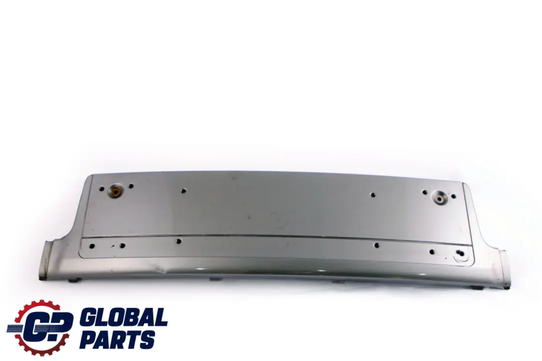 Front Bumper Licence Plate Base Sterlinggrau 472 8223229 to BMW 7 Series E65 E66 with Part number 7043454 BMW 7 Series E65 E66 Front Bumper Licence Plate Base Sterlinggrau 472 8223229 - SKU 8223229-STG - Part number 7043454