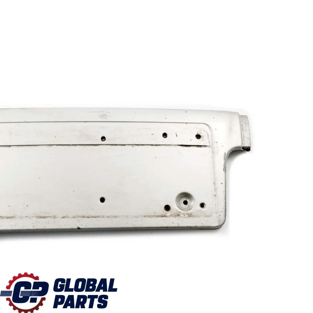 BMW E65 E66 Front Bumper Licence Plate Base Holder Titan Silver - 354 8223229 - SKU 8223229-TS - Part number 7043454