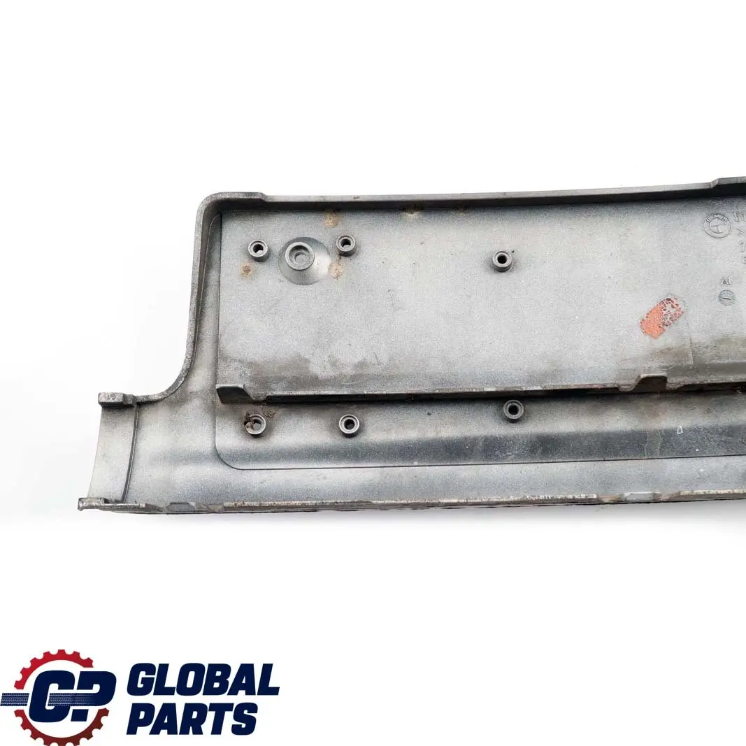 BMW E65 E66 Paraurti Anteriore Porta Targa Titan Silver - 354 8223229 - SKU 8223229-TS - Numero di parte 7043454