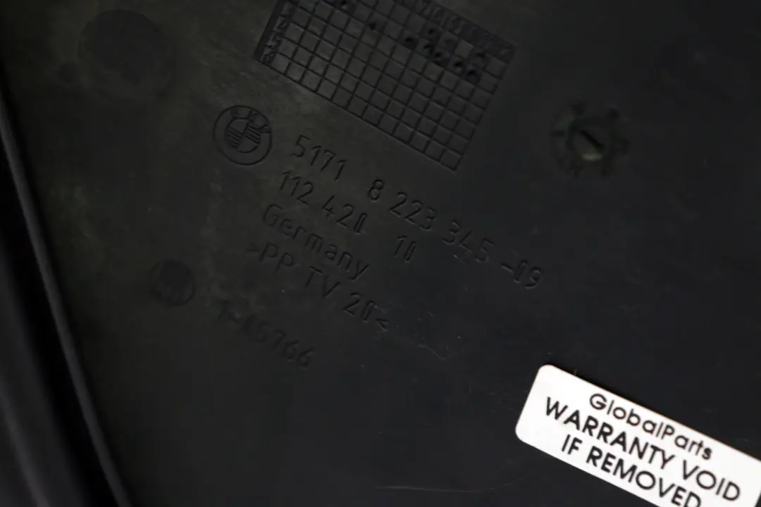 Kabelabdeckung Längsträger Vorne Links für BMW 7 er E65 E66 E67 mit Teilenummer 8223345 BMW 7 er E65 E66 E67 Kabelabdeckung Längsträger Vorne Links - SKU 8223345 - Teilenummer 8223345