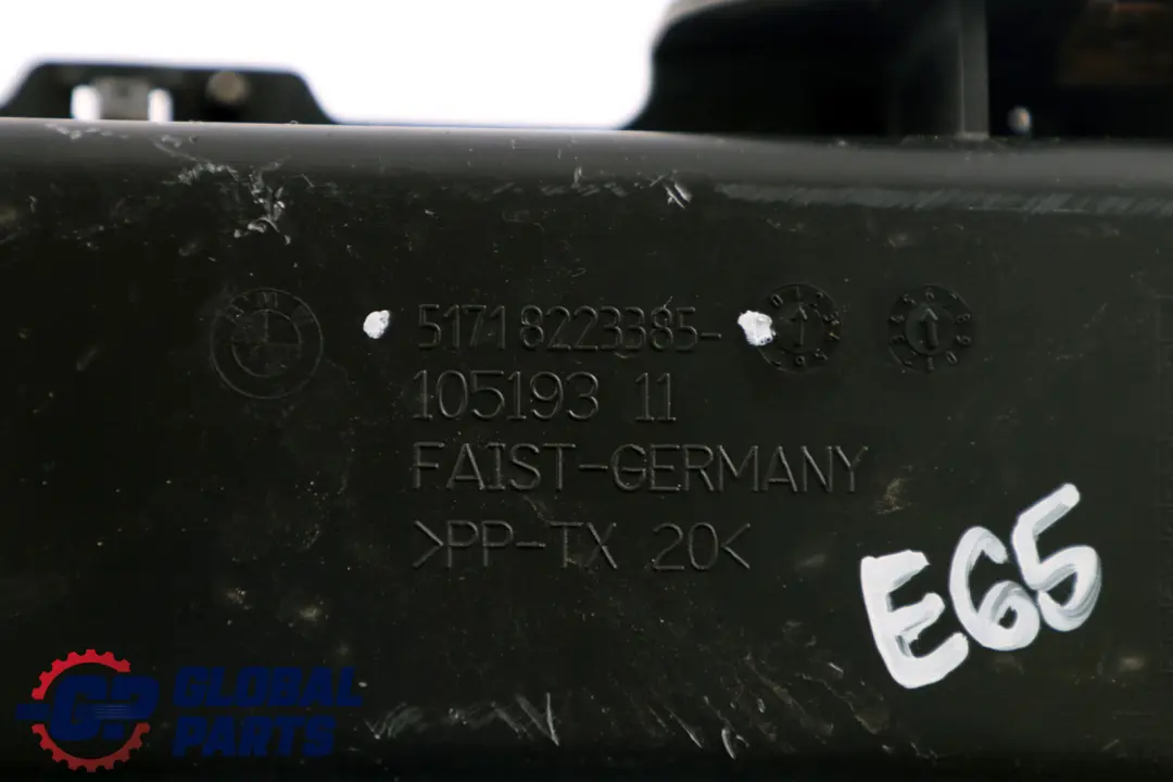 BMW 7 Series E65 E66 Lateral Engine Compartment Screening Left N/S - SKU 8223385 - Part number 8223385