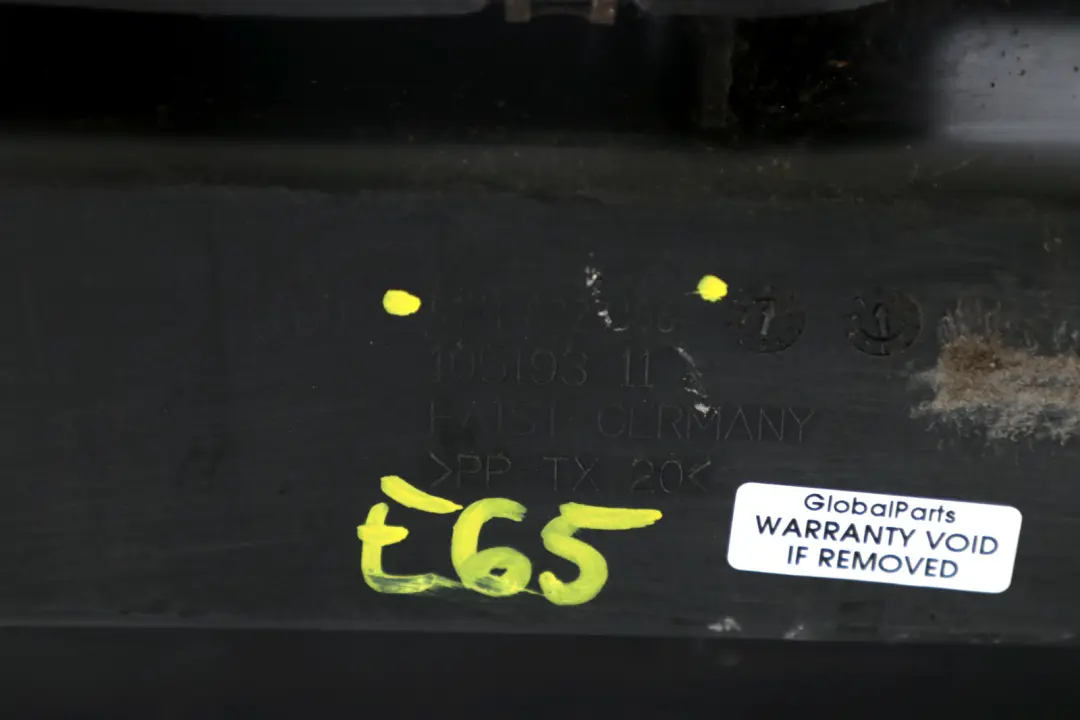 Abschirmung Motorraum seitlich rechts 5171 für BMW 7 er E65 E66 mit Teilenummer 8223386 BMW 7 er E65 E66 Abschirmung Motorraum seitlich rechts 5171 - SKU 8223386 - Teilenummer 8223386