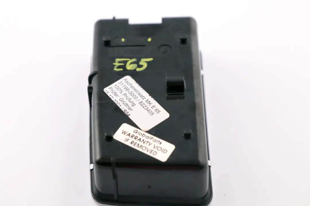 BMW 7 er E65 E66 E67 Einsatz Ascher Vorne 5116 - SKU 8223405 - Teilenummer 8223405