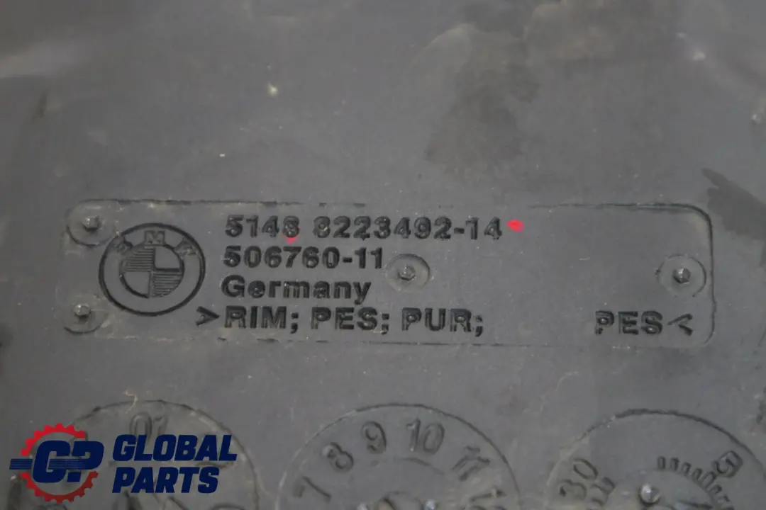 BMW 7 er E65 E66 E67 Schallisolierung Tunnel Vorne - SKU 8223492 - Teilenummer 51488223492