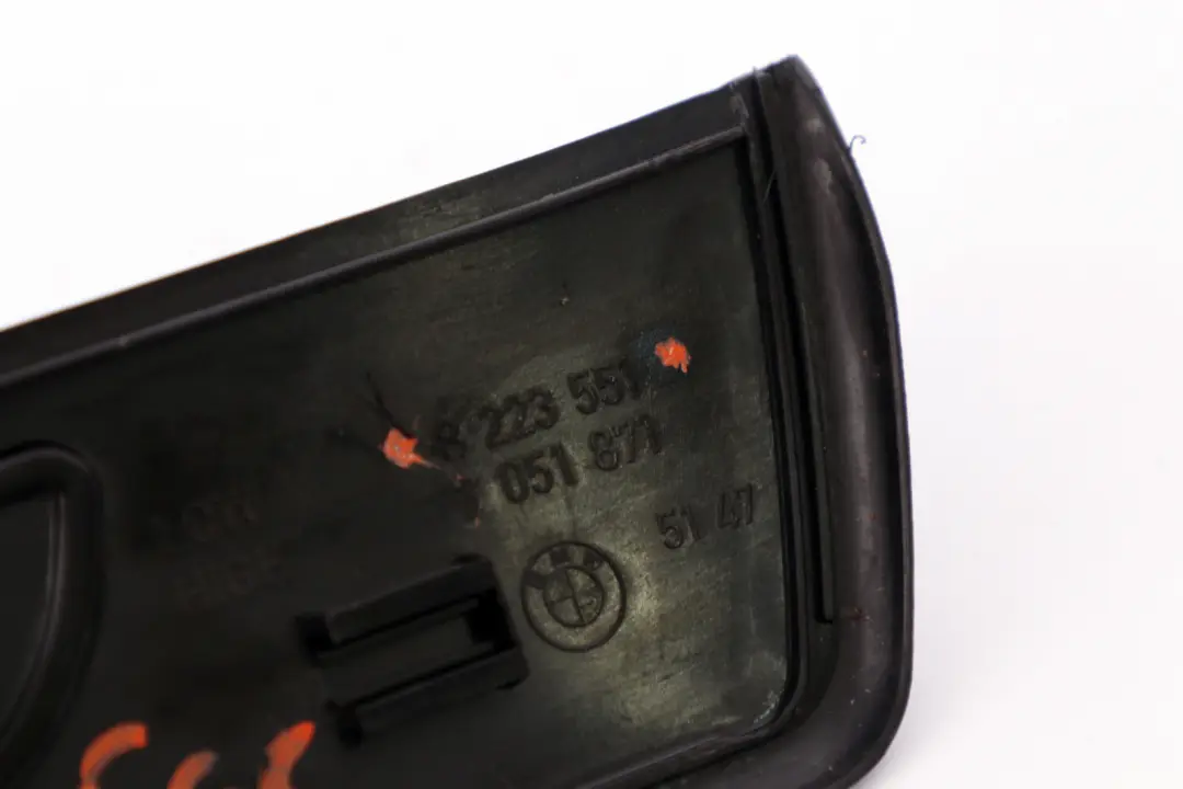 Front Left N/S Entrance Cover Trim Black to BMW 7 Series E65 E66 with Part number 8223551 BMW 7 Series E65 E66 Front Left N/S Entrance Cover Trim Black - SKU 8223551 - Part number 8223551