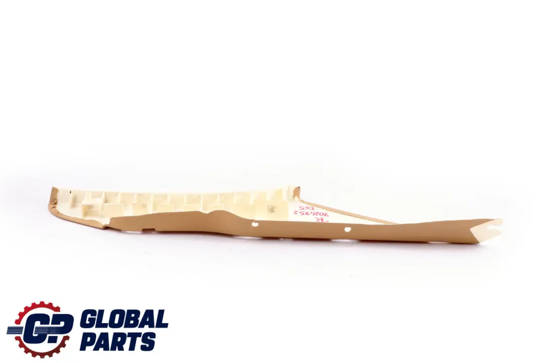 BMW 7 Series E65 E66 Trim Panel C-Column Front Right Beige O/S - SKU 8223690-1 - Part number 8223690