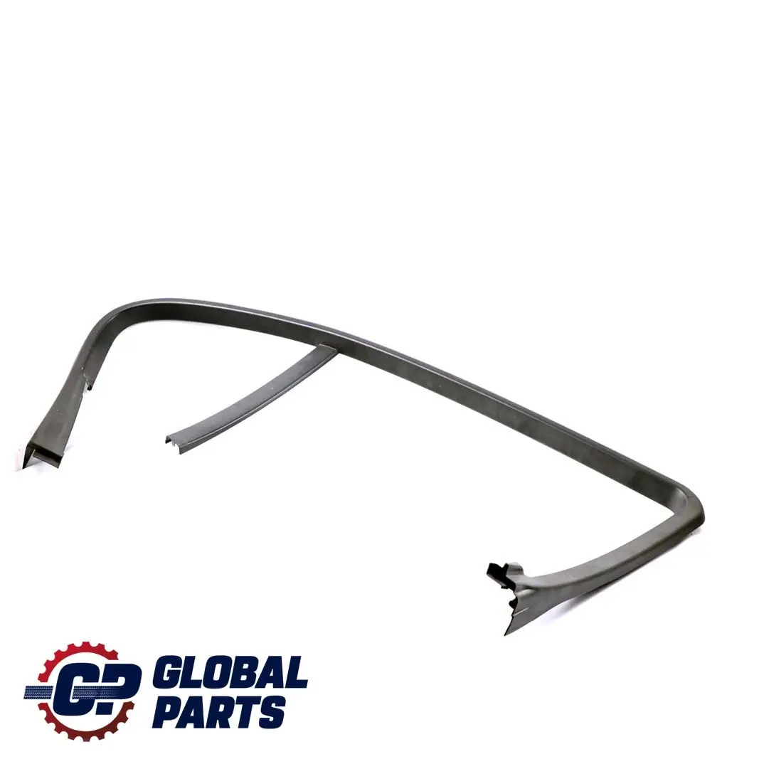 BMW 7 Series E66 Rear Left N/S Door Window Frame Trim Cover Black - SKU 8223777 - Part number 8223777