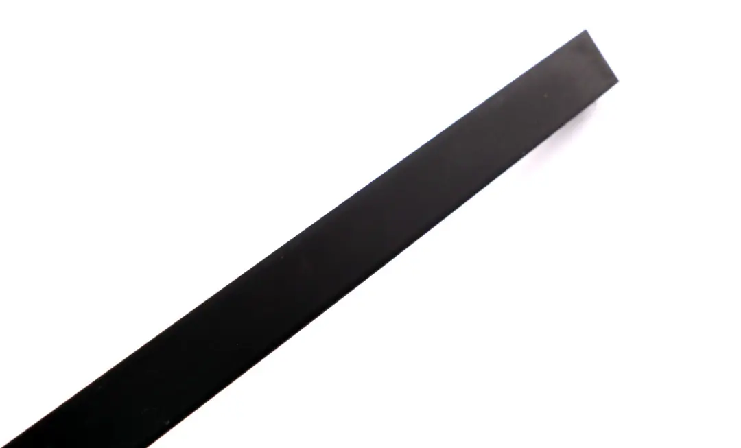 BMW 7 Series E65 E66 Rear Left N/S Window Guide Web Cover Trim Black - SKU 8223799 - Part number 8223799