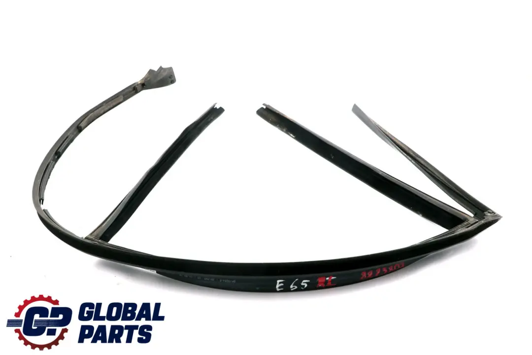 Left N/S Rear Door Window Guide Seal Rubber to BMW 7 Series E65 with Part number 51358223807 BMW 7 Series E65 Left N/S Rear Door Window Guide Seal Rubber - SKU 8223807 - Part number 51358223807