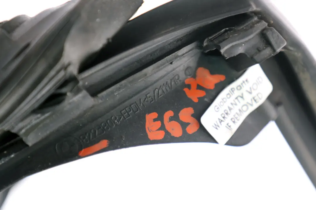 BMW E65 Right Rear Door Window Guide Rubber Frame O/S - SKU 8223808 - Part number 8223808