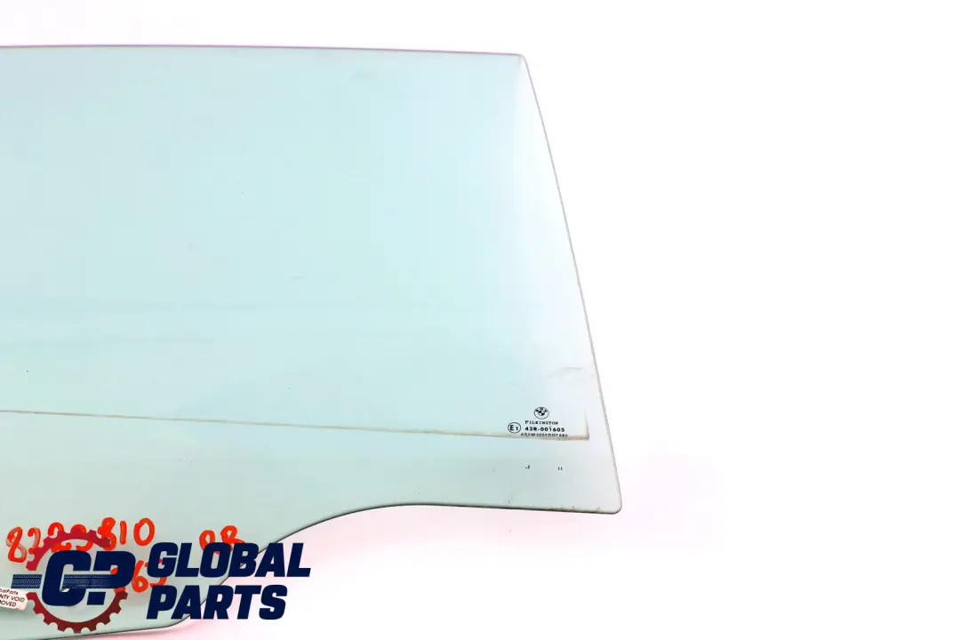 Right Window Glass Green AS2 O/S to BMW E65 E66 Rear with Part number 8223810 BMW E65 E66 Rear Right Window Glass Green AS2 O/S - SKU 8223810 - Part number 8223810