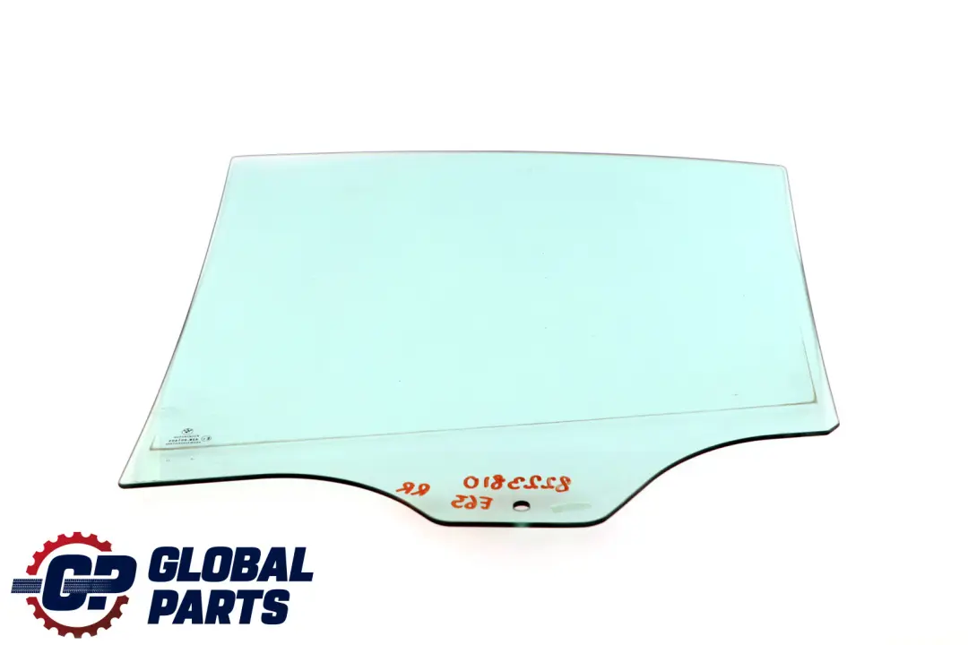 Finestrino Verde Porta Posteriore Dx AS2 5135 per BMW E65 E66 con numero di parte 8223810 BMW E65 E66 Finestrino Verde Porta Posteriore Dx AS2 5135 - SKU 8223810 - Numero di parte 8223810