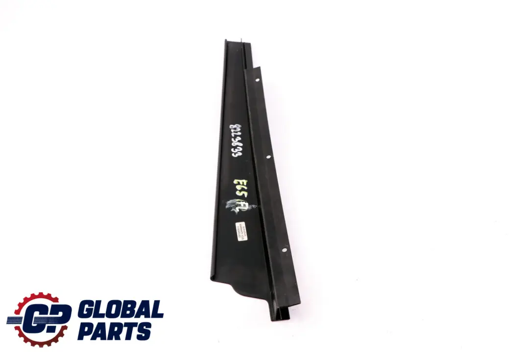 BMW 7 Serie E65 E66 Terminale Finestra Telaio B-Pillar Anteriore Sinistra N/S - SKU 8223833 - Numero di parte 8223833