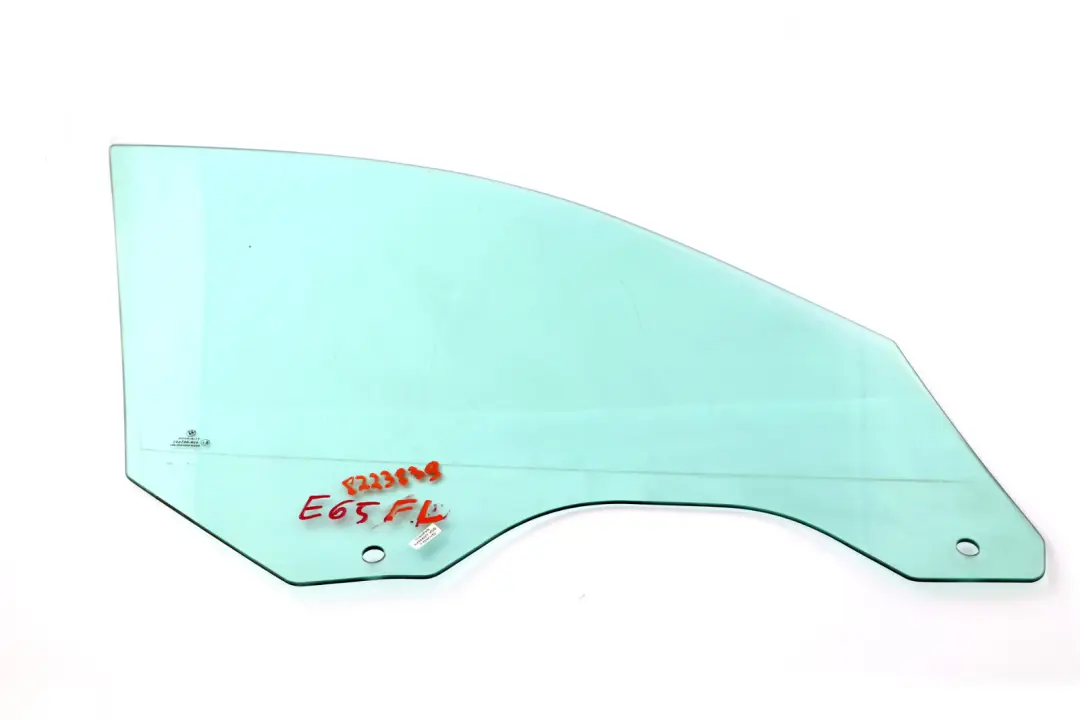 BMW E65 E66 Finestrino Verde Porta Anteriore Sinistra AS2 - SKU 8223839 - Numero di parte 8223839