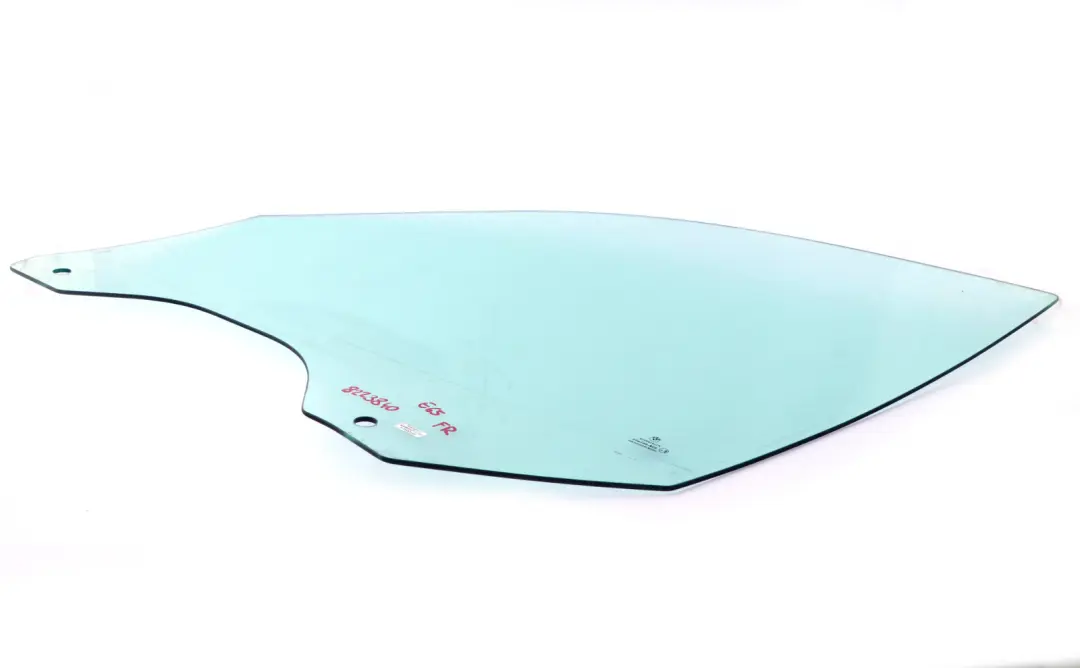 BMW E65 E66 Puerta Delantera Derecha Cristal Ventana Lateral Verde AS2 - SKU 8223840 - Número de pieza 8223840