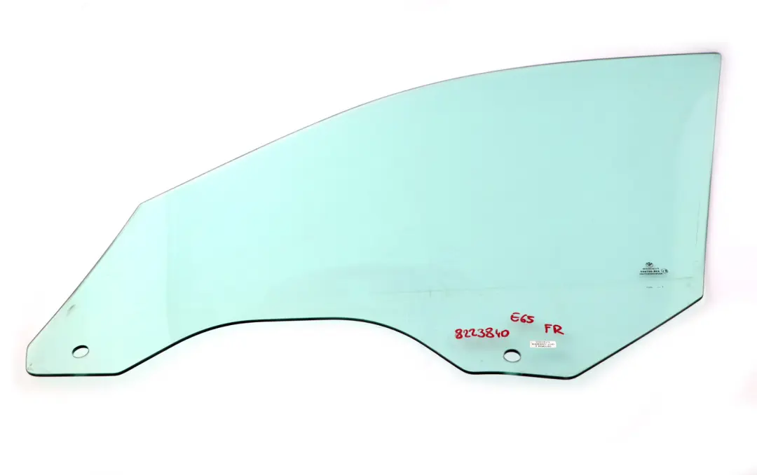 Szyba Drzwi Prawa Przednia Przód AS2 do BMW E65 E66 o numerze 8223840 BMW E65 E66 Szyba Drzwi Prawa Przednia Przód AS2 - SKU 8223840 - Numer Części 8223840