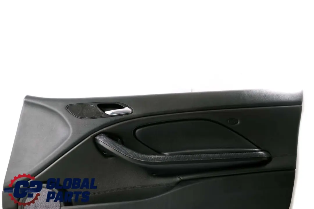 BMW 3 E46 Coupe Cabrio Türverkleidung Vorn Rechts Leder Montana Schwarz - SKU 8224078 - Teilenummer 8224078