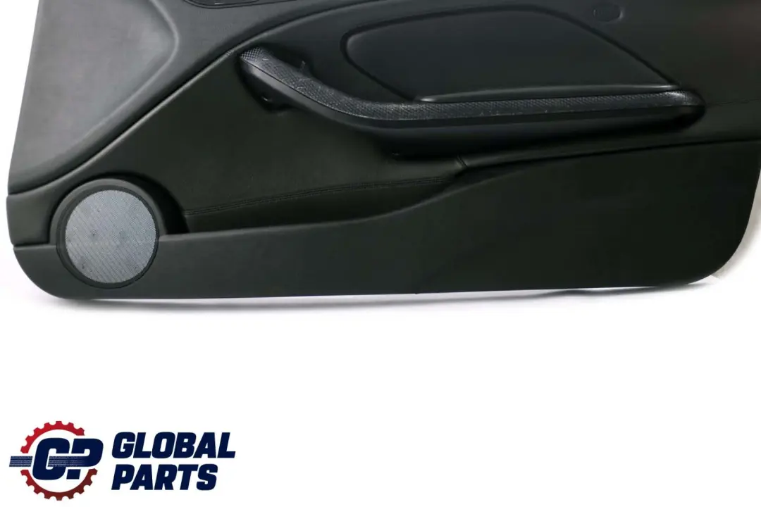BMW 3 E46 Coupe Cabrio Türverkleidung Vorn Rechts Leder Montana Schwarz - SKU 8224078 - Teilenummer 8224078