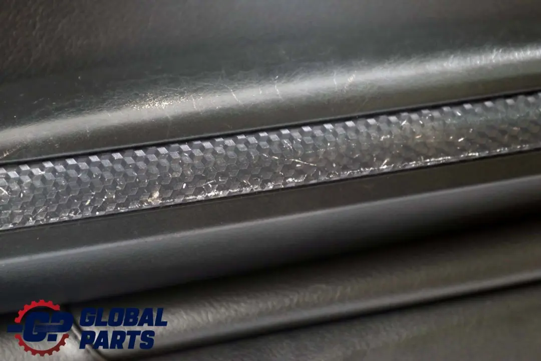 BMW 3 E46 Coupe Cabrio Türverkleidung Vorn Rechts Leder Montana Schwarz - SKU 8224078 - Teilenummer 8224078