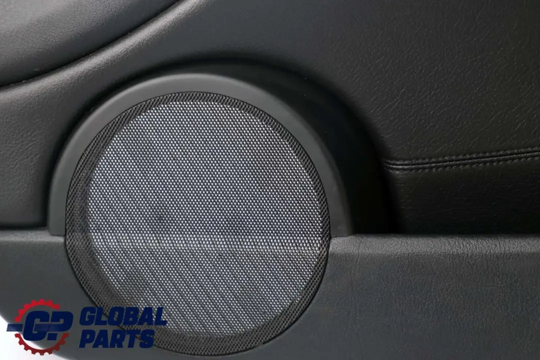 BMW 3 E46 Coupe Cabrio Türverkleidung Vorn Rechts Leder Montana Schwarz - SKU 8224078 - Teilenummer 8224078