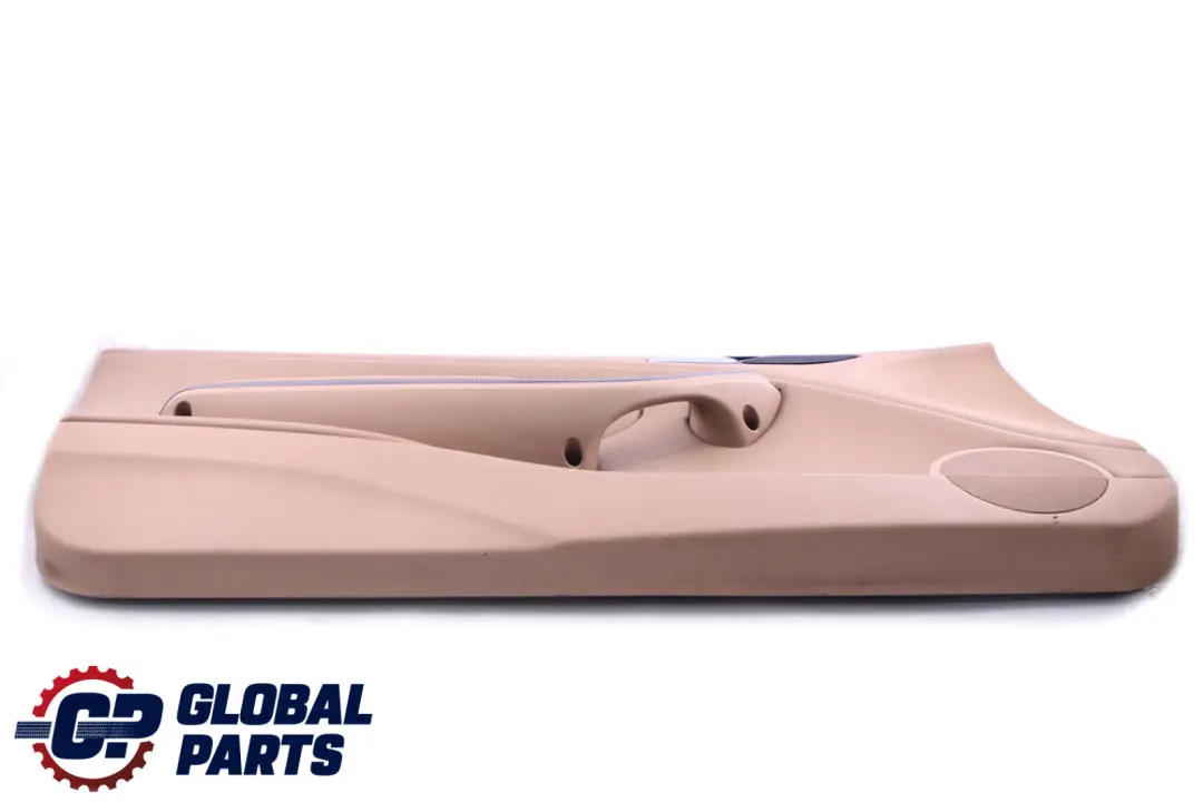 BMW 3 E46 Coupe Convertible Front Left N/S Trim Panel Door Card Leather Beige - SKU 8224081 - Part number 8224081