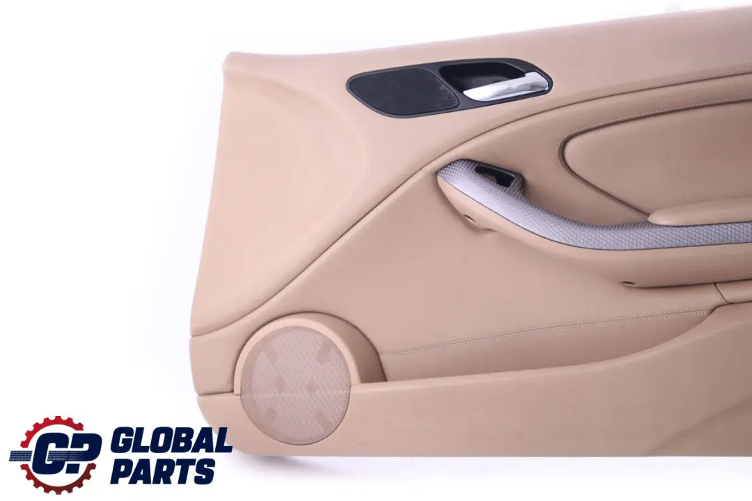 BMW 3 E46 Coupe Convertible Front Right O/S Trim Panel Door Card Leather Beige - SKU 8224082 - Part number 8224082