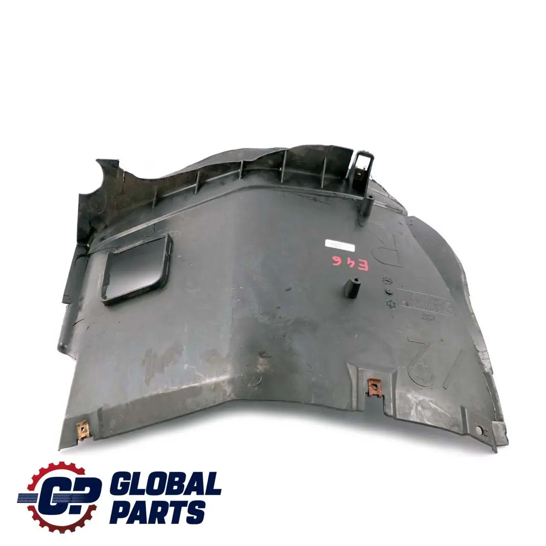 Front Right O/S Wheel Arch Covering to BMW 3 Series E46 Coupe Cabrio with Part number 8224986 BMW 3 Series E46 Coupe Cabrio Front Right O/S Wheel Arch Covering - SKU 8224986 - Part number 8224986