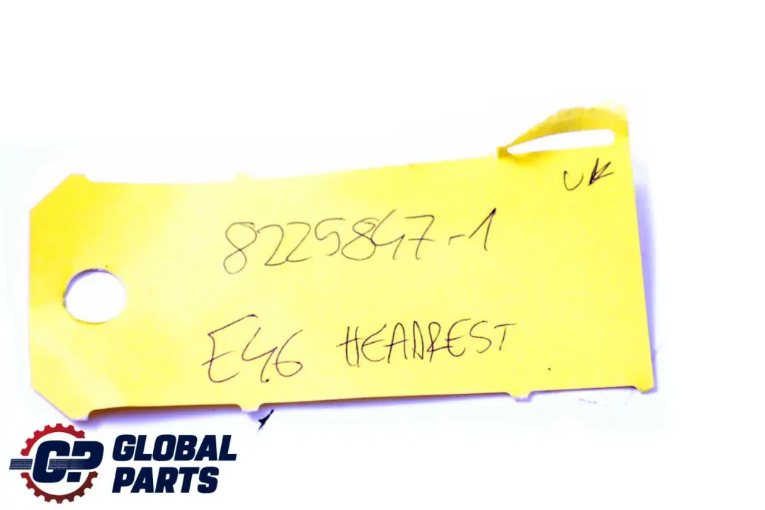 Left Right N/O/S Headrest Leather Montana to BMW 3 E46 Saloon Coupe 1 Rear Seat with Part number 8225847 BMW 3 E46 Saloon Coupe 1 Rear Seat Left Right N/O/S Headrest Leather Montana - SKU 8225847-1 - Part number 8225847