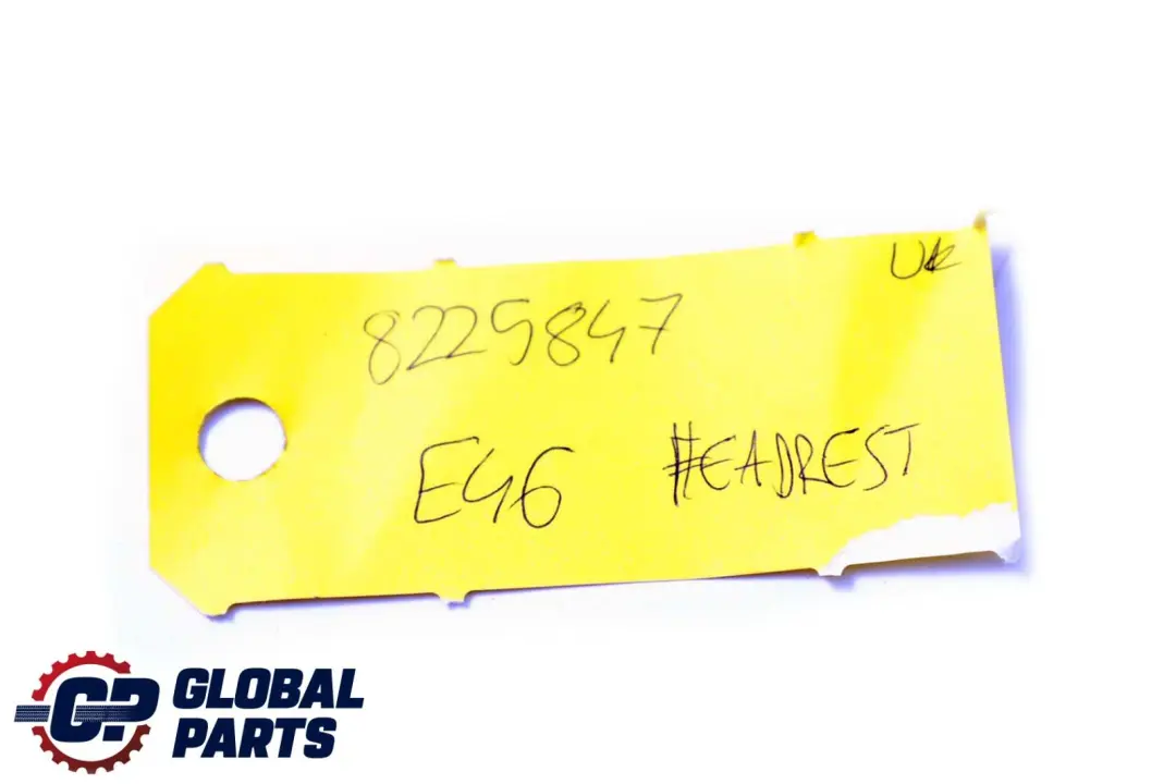 BMW 3 E46 Saloon Coupe Rear Seat Left Right N/O/S Headrest Leather Montana - SKU 8225847 - Part number 8225847