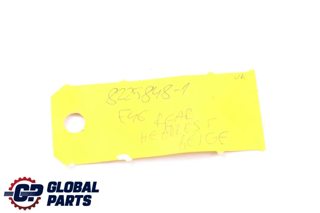 Rücksitz Hinten Links Rechts Kopfstütze Leder Montana Schwarz für BMW 3 E46 1 mit Teilenummer 8225848 BMW 3 E46 1 Rücksitz Hinten Links Rechts Kopfstütze Leder Montana Schwarz - SKU 8225848-1 - Teilenummer 8225848