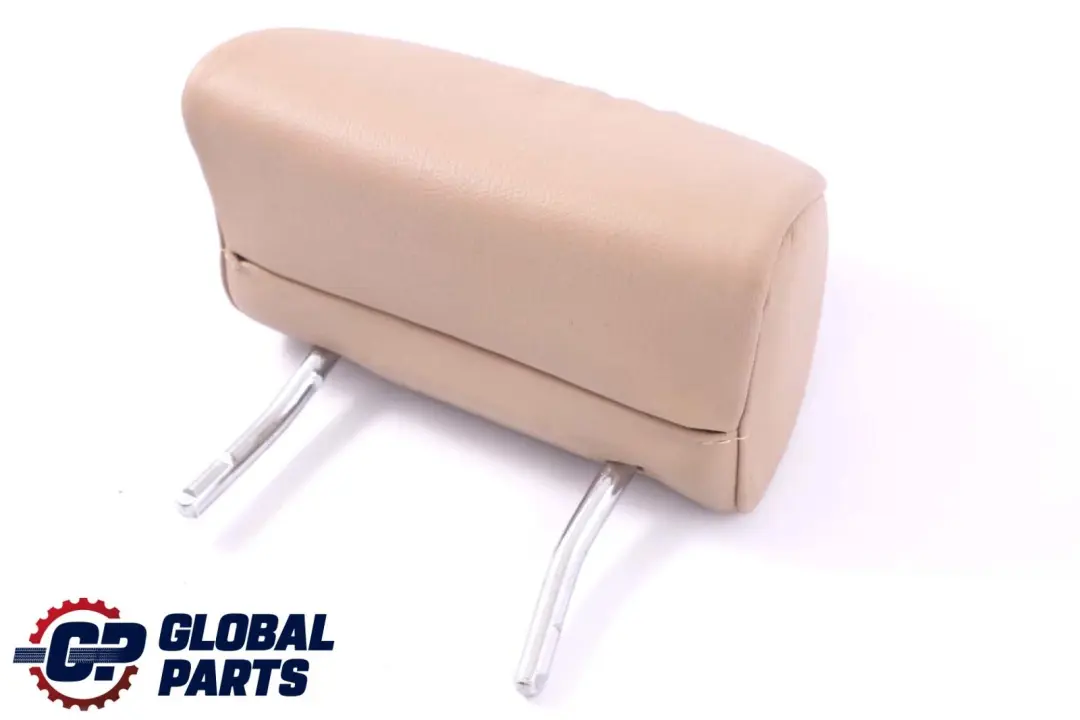 BMW 3 E46 Saloon Coupe Rear Seat Headrest Leather Montana Light Beige - SKU 8225848 - Part number 8225848