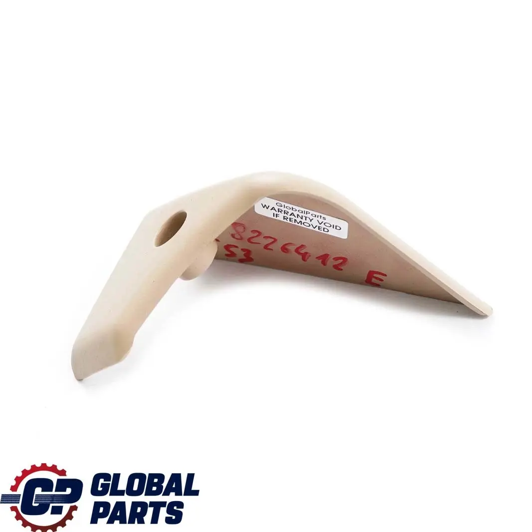 BMW X5 Series E53 Front Right O/S Seat Inner Cover Trim Hellbeige Beige - SKU 8226412 - Part number 8226300