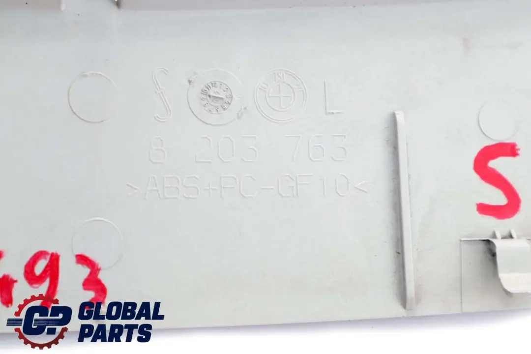 BMW E46 Limusine Entlüftungsgitter Ablegeboden Hellbeige 8203763 - SKU 8226493 - Teilenummer 8226493