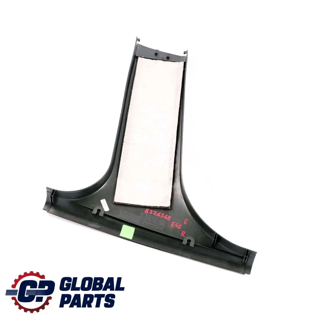 BMW E46 Couvercle Panneau Habillage Colonne B Colonne Inférieure Droite 8198682 - SKU 8226568 - Numéro de pièce 8226568