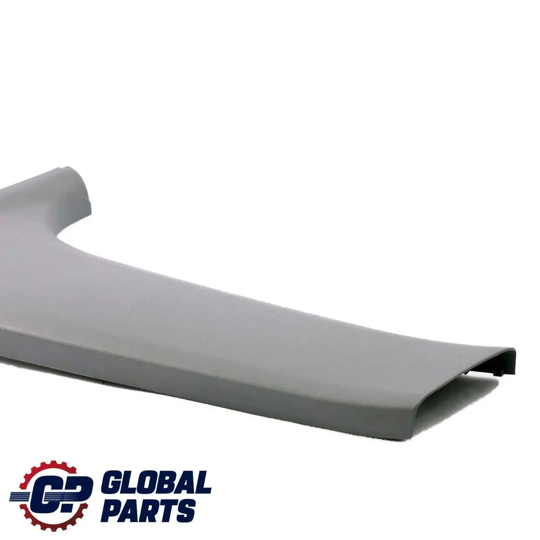 BMW E46 Embellecedor Pilar B Columna Inferior Izquierda Gris - SKU 8226579 - Número de pieza 8198681